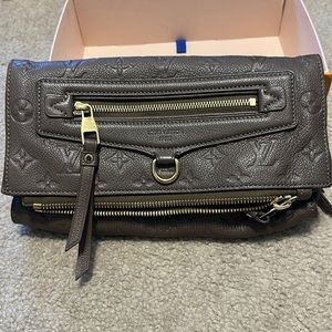 Louis Vuitton Monogram Empreinte Petillante Ombré Clutch